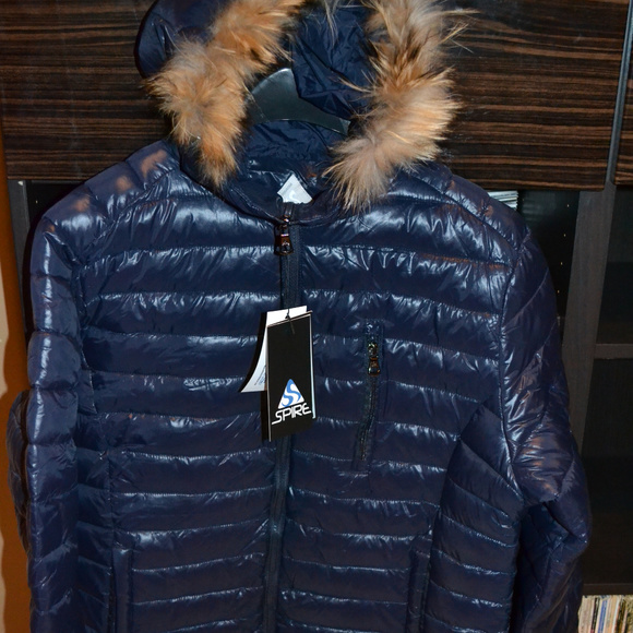 Spire By Galaxy Women'S Lightweight Puffer Jacket - Picture 4 of 8